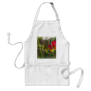 Tablier freesia rouge foncé