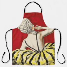 French art nouveau beauty Creme de Luzy advertisem