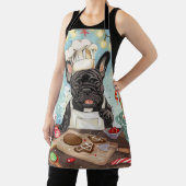 Tablier French Bulldog Holiday Baking : Noël festif (Insitu)