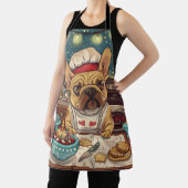 Tablier French Bulldog Holiday Baking : Noël festif (Insitu)