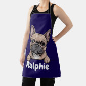 Tablier French Bulldog Personalized Dog Name Pet Owner (Insitu)