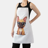 Tablier French Bulldog Wearing Glasses Copy (Insitu)