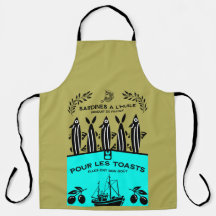 French Vintage Sardine Kitchen