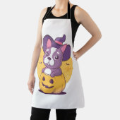 Tablier Frenchie Halloween (Insitu)