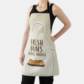 Tablier Fresh Buns Coming Through Funny Bakery Apron (Insitu)