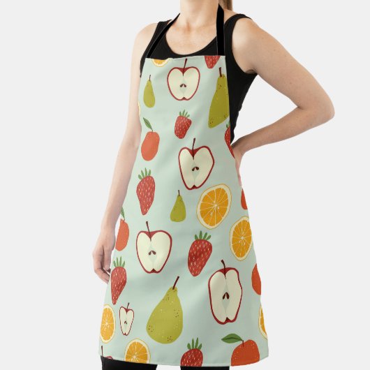 Tablier Fresh fruits in a seamless repeating pattern (Insitu)