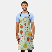 Tablier Fresh fruits in a seamless repeating pattern (Porté)