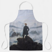 Tablier Friedrich's Wanderer au-dessus de la mer de brouil (Recto)