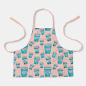 Tablier FRIENDS™ | Central Perk Coffee Cup Pattern (Recto)