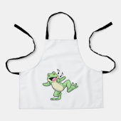 Tablier Frog Music Dance (Recto)