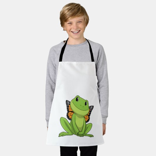 Tablier Frog with Butterfly (Porté)