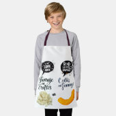 Tablier Fromage & crottes (Porté)
