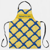 Tablier Fromage fondu sur pain grillé - ajoutez votre nom  (Recto)