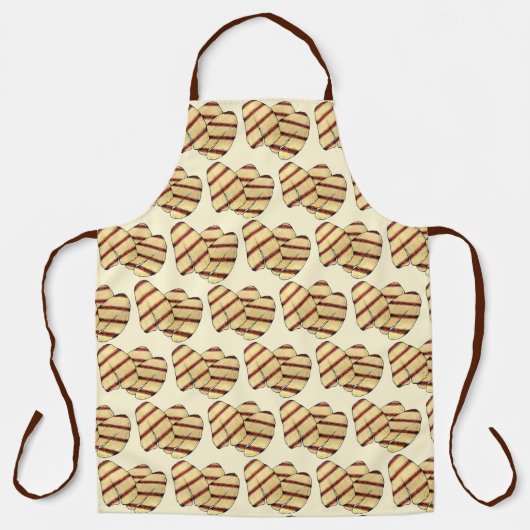 Tablier Fromage frit chypriote Halloumi Grilling Fromage v (Recto)