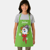 Tablier Frosty the Snowman™ | Crème Frosty Holiday (Insitu)