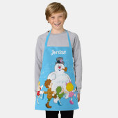Tablier Frosty the Snowman™ | Frosty & Enfants Jouer (Porté)