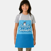 Tablier Frosty the Snowman™ | Logo empilé gelé (Insitu)