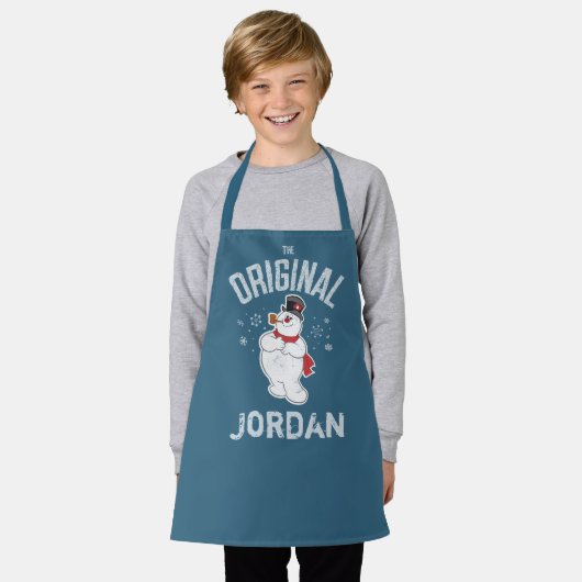 Tablier Frosty the Snowman™ | L'original (Porté)