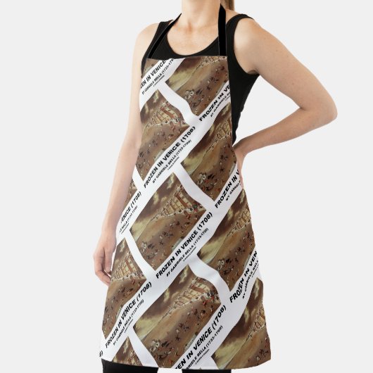 Tablier Frozen In Venice (1708) par Gabriele Bella (Insitu)