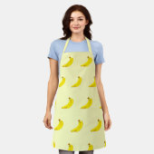 Tablier Fruit banane Motif sans joint sur Apron (Porté)