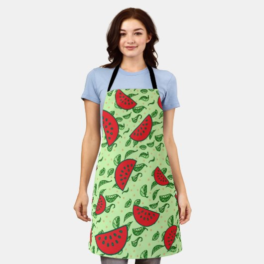 Tablier Fruit de la pastèque (Porté)