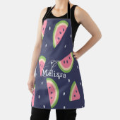 Tablier Fruit de pastèque rose estivale tendance (Insitu)