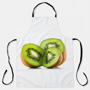 Tablier Fruit kiwi vert