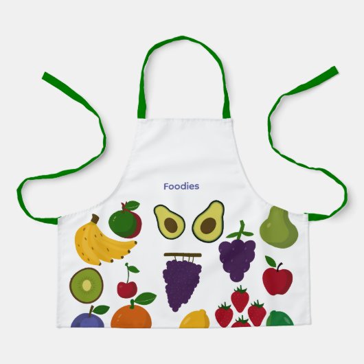 Tablier Fruit Lover Foodies Cute Apron  (Recto)