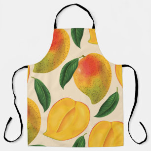 Tablier Fruit Mango Motif sans joint