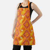 Tablier Fruits and zest orange apron (Insitu)