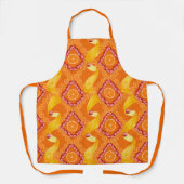 Tablier Fruits and zest orange apron (Recto)