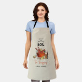 Tablier Fruits de mer Été annuel Crawfish Boisson Party (Porté)