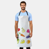 Tablier fruits et légumes animés (Porté)