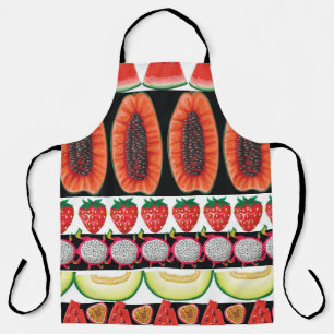Tablier Fruits exotiques Motif sans couture tendance
