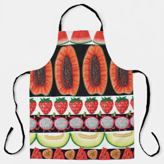 Tablier Fruits exotiques Motif sans couture tendance