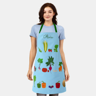 Tablier Fruits Frais Et Légumes Personnalisés