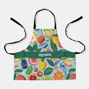 Tablier Fruits frais Floral Motif sur mesure