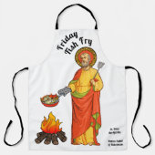 Tablier Fry de poisson de vendredi Saint-Pierre (plat) (Recto)