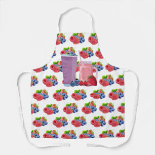 Tablier Fumée aux bleuets et aux fraises