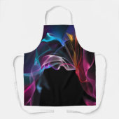 Tablier Fumée colorée sur noir (Recto)