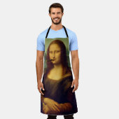 Tablier Fumer le cigare Mona Lisa Fumer s'amuser Fine Art  (Porté)