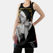 Tablier Fumer les soeurs style rétro (Insitu)