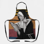 Tablier Fumer les soeurs style rétro (Recto)