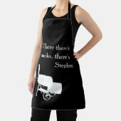 Tablier Fumeur BBQ Fumée Cuisine personnalisée (Insitu)