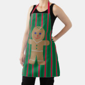 Tablier Fun and Fancy Christmas Gingbread Homme (Insitu)