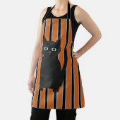 Tablier Fun and Fun Halloween Chats noirs (Insitu)