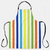 Tablier Fun Bright and Bold - Stripes modernes (Recto)
