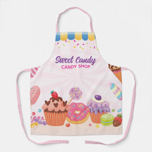 Tablier Fun Candy Shop Cuisine Apron
