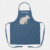 Tablier Fun Capybara Personnalisé (Recto)