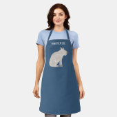 Tablier Fun Capybara Personnalisé (Porté)